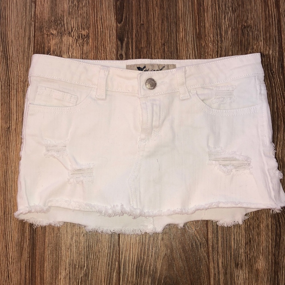 WetSeal Jean Skirt